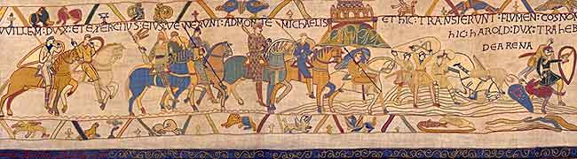 Brothers In Arms scene 1 - Bayeux Tapestry